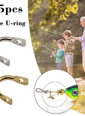 25 Pcs Brass Fishing Clevis Easy Spin Spinner Clevis