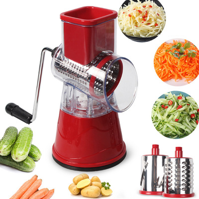 Vegetable Cutter Round Slicer Graters Potato Carrot Cheese S