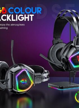 Gaming Headset Noise Cancelling Wired Earphones With Mic