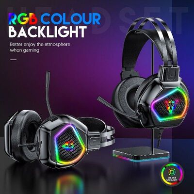 Gaming Headset Noise Cancelling Wired Earphones With Mic