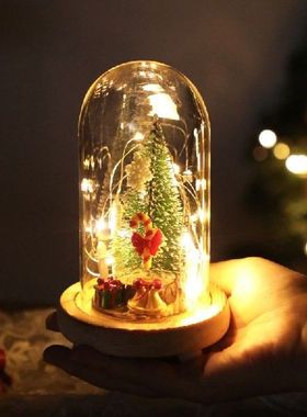 LED Christmas night light desktop decoration table lamp USB