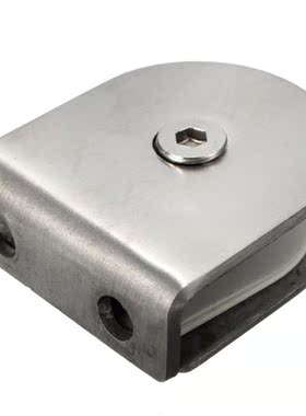 4X Glass Clamp Bracket Holder for Window Balustrade Handrail