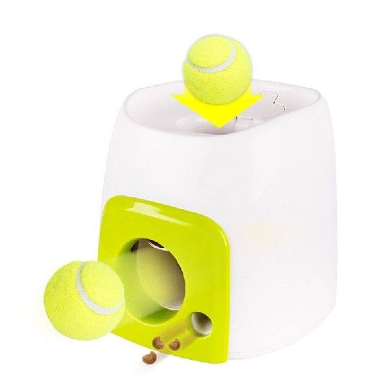 dog fetch toy pet ball thrower throwing game interactive