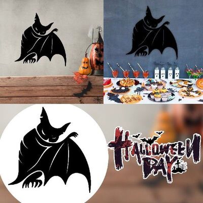 Room Decorations for Kids Bedroom Halloween Bat Wall