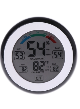 Indoor Thermometer Hygrometer Touchscreen Temperature Gauge