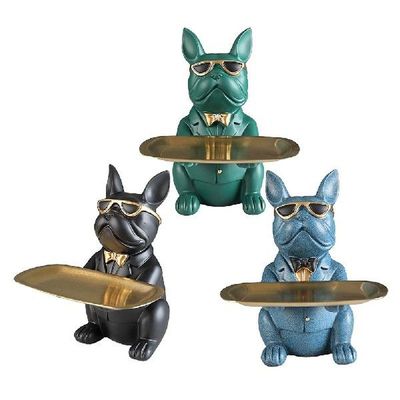 Nordic French Bulldog Sculpture Dog Statue Statue Jewelry