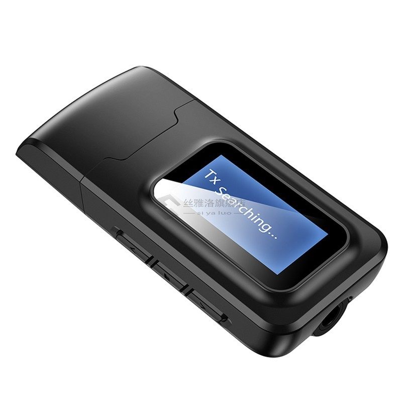 sb bluetooth transmitter receiver with lcd display 3.5mm ax