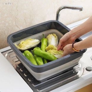 vanzlife Kitchen plastic washing basket household
