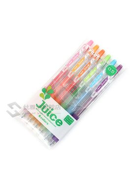 LifeMaster Pilot Juice Gel Pen 0.5 mm 6 Color Set Metallic/P