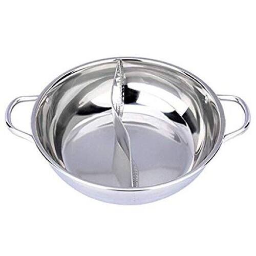 1PC Stainless Steel Pot Hotpot Induction Cooker Gas Stove