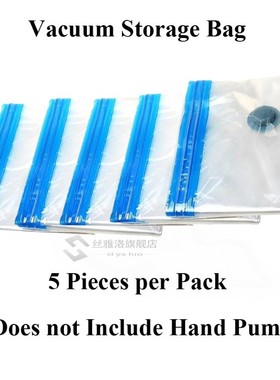 Home Vacuum Storage Organizer Bag for Cloth Bedding Compress