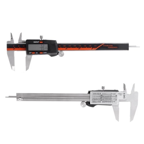 Electronic Caliper Inch/Metric/Fractions 0-6 Inch/150 mm Sta