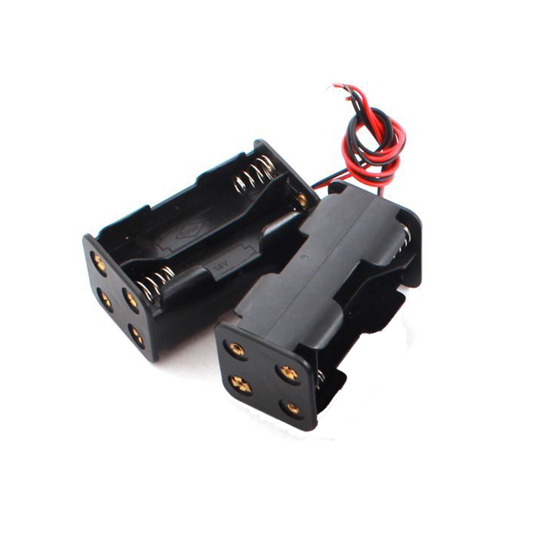 4pcs DIY Sides 4 x AA Case Holder Box Container