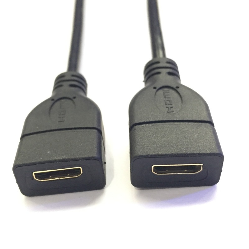 Mini HDMI Female To Min HDMI Female type C extension cable 0
