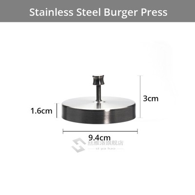 Stainless Steel Burger Press Hamburger Maker Non  Patty Mold