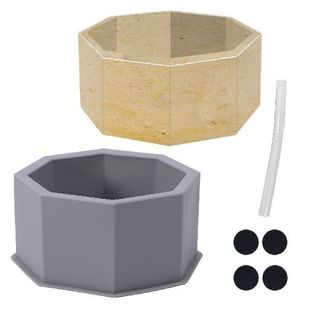 Easy Demold Non Slip Mat Reusable Epoxy Clay For Flower Pot