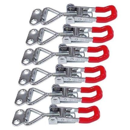 Pull Latch Clamp 6PCS Pull Action Latch Adjustable Toggle