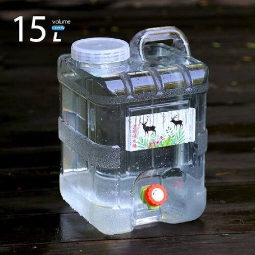 10L/15L Capacity Outdoor Water Bucket Container Portable