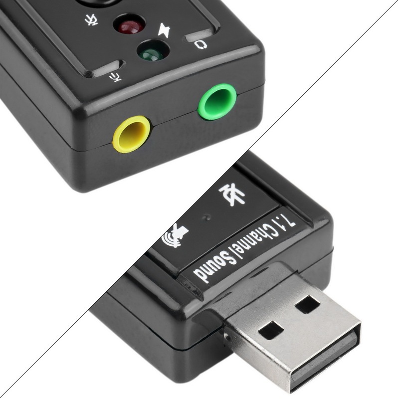 Mini USB 2.0 3D External 7.1 Channel Virtual 12Mbps Audio So