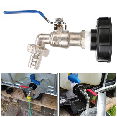 Drain Tool Hose Connector for Ton Barrels Valve Fitting