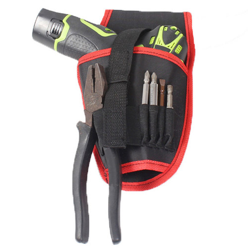 Drill Screwdriver Holder Pouch Cordless Tool Oxford Drill Wa