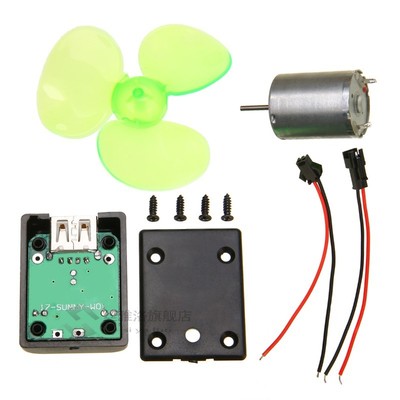 1 set Mini Wind Power Generator Alternator DIY Kits Mini Win