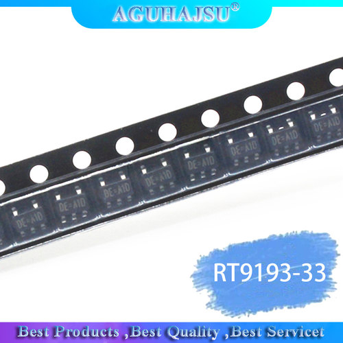 10pcs/lot RT9193-33 RT9193-33GB SOT-23-5 DE = A1D new origin