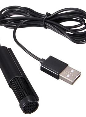 Black Computer Studio Convenient USB 2.0 Condenser Microphon