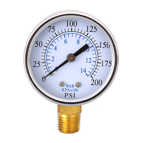 Water Compressor Hydraulic Oil Gas Pressure Gauge Table 2&qu