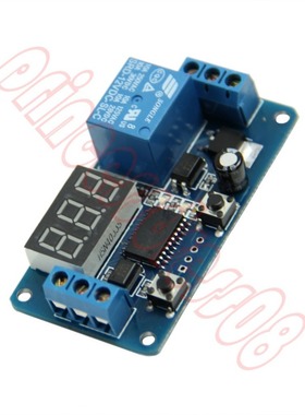 12V Home Automation Delay Timer Control Switch Module displa