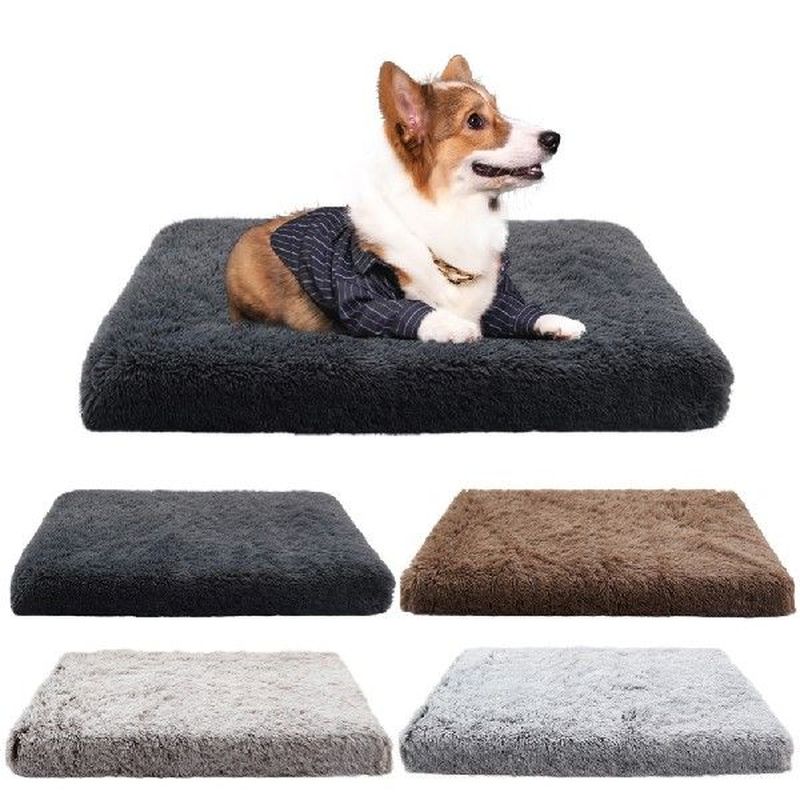 Winter Soft Warm Pet Dog Bed Thickened Pet Pad Blanket Mat