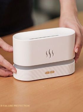 Flame Essential Oil Diffuser 180ml Ultrasonic Air