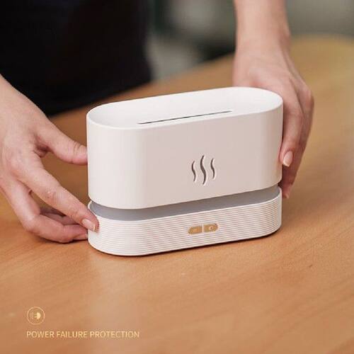 Flame Essential Oil Diffuser 180ml Ultrasonic Air