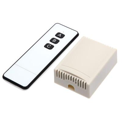 DC 12V 433MHz 1CH RF 3eys Mini Remote Control Switch Transmi