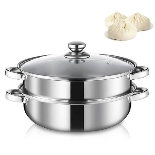 Stainless Steel Steamer Gas Induction Cooker Soup Steamboat