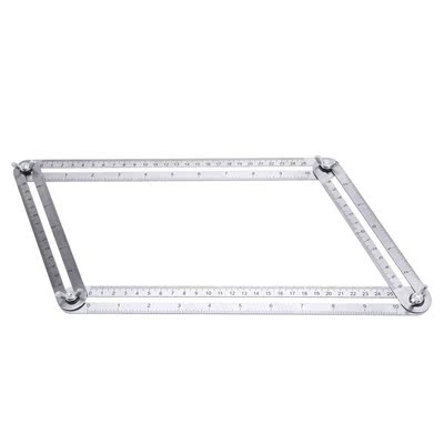 Four-Sided Measuring Tool Template Scale Ruler