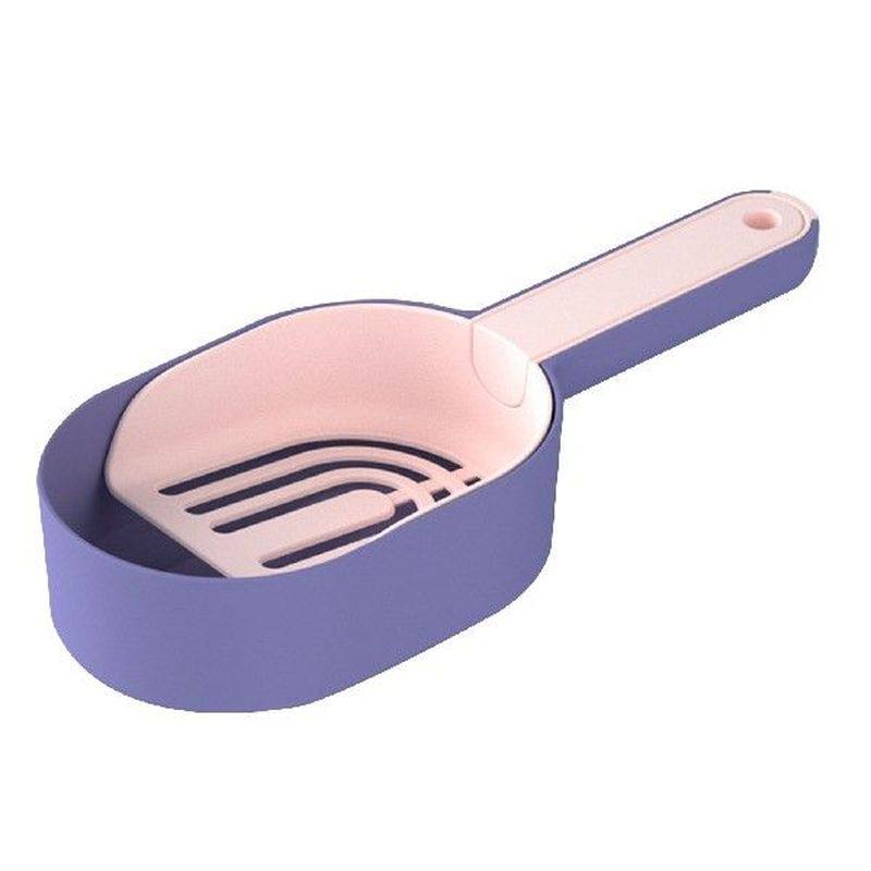 large size cat litter shovel with dustpan fast sifting cat