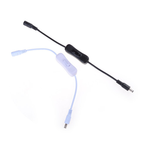 DC Female Male Power Cable Connector Plug adaptor In-Line On