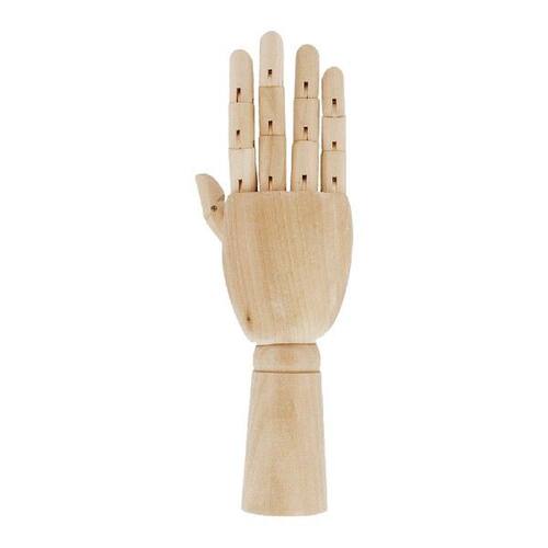 7/10/12Inch Wooden Fingers Left Right Flexible Articulated