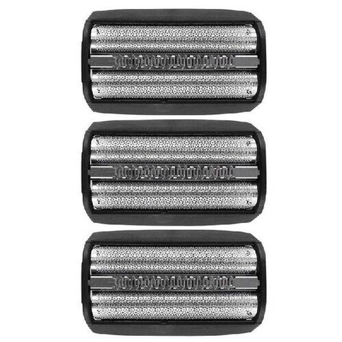 3X Replacement Foil Screen + Frame For BRAUN Razor/Shaver
