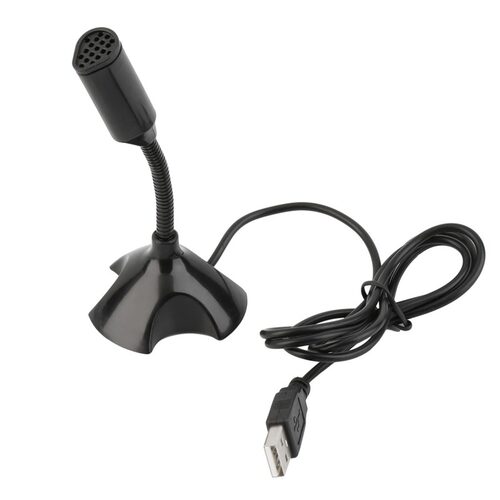 USB Stand Mini Microphone Desktop Microphones MicFor PC Desk