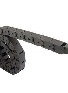 18 x 25mm 1M Semi Enclosed Type Wire Carrier Drag Chain