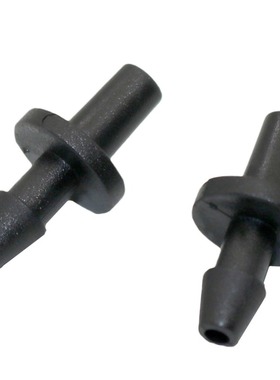 1000 Pcs Barbed Garden Water Connectors 3/5mm Hose Straight