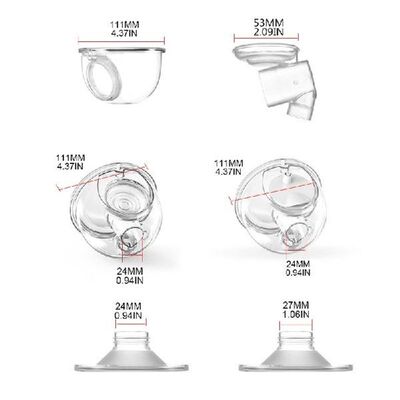 Wearable Breast Feeding Pump Accessories Silicone Horn