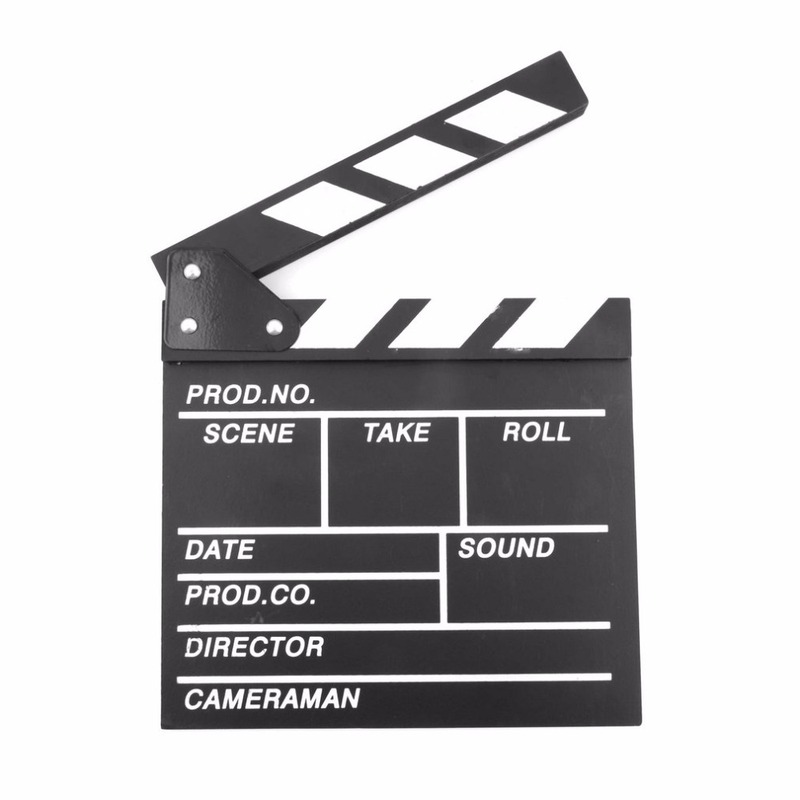 Director Video Scene Clapperboard TV Movie Clapper Board Fil