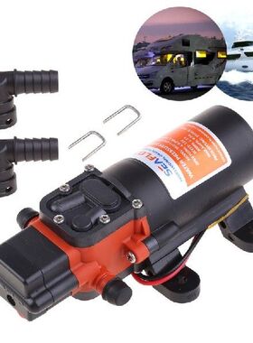 Portable Electric Transfer Water Pump 35 PSI Self-priming