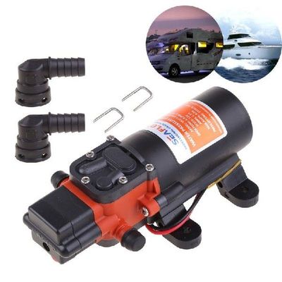 Portable Electric Transfer Water Pump 35 PSI Self-priming