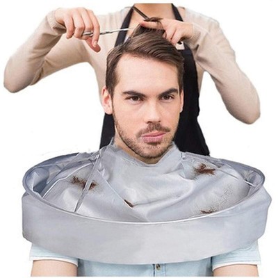 Creative Hairdressing Salon Shawl Barber Cape With Neck Clos