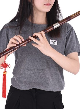 gable Bitter Bamboo Flute Dizi  Key of C Traditional Handmad
