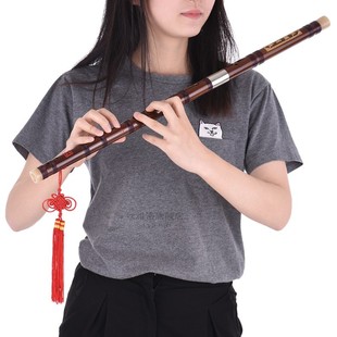 gable Bitter Bamboo Flute Dizi Key of C Traditional Handmad